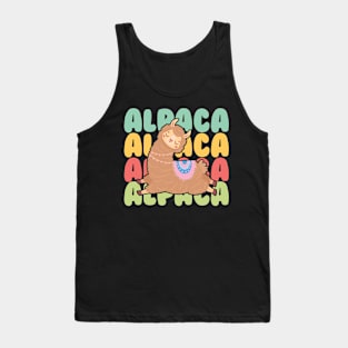 Alpaca Cute Tank Top